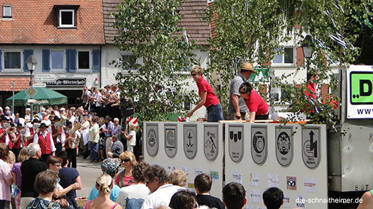 Festzug zum Jubiläum Schnaitheims 2010